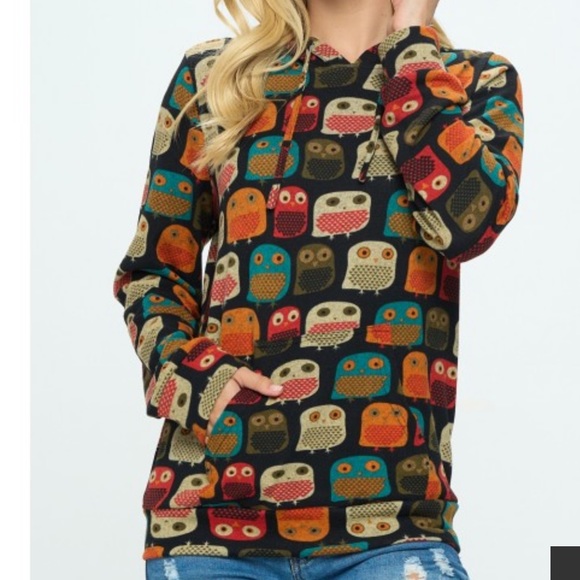 Owl Hoodie - Picture 3 of 5